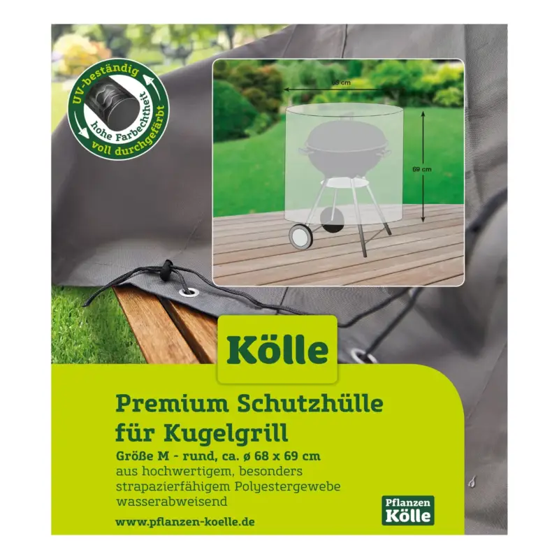Sale Kölle Kugelgrill-Schutzhülle für Weber Master-Touch SE E-5775, SE E-5755
