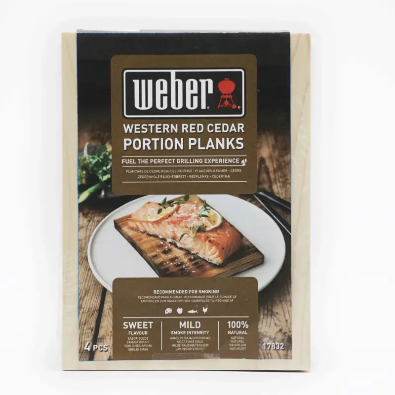 Beliebt Weber 4er-Set Räucherbretter, Zedernholz