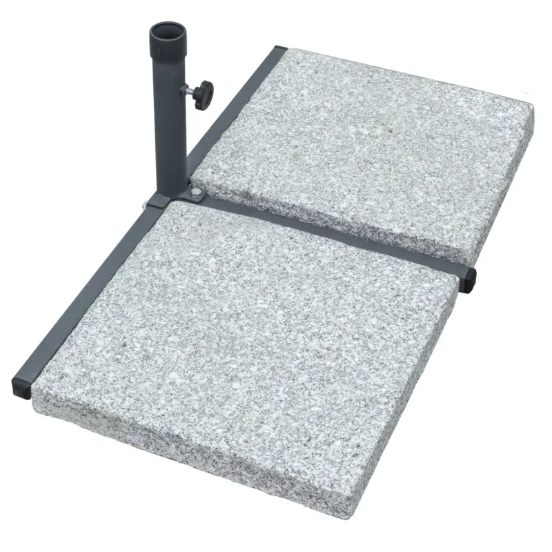 Balkonschirmständer ohne Wegeplatten, ca. 28,5 x 46,5 x 83 cm Nur Heute