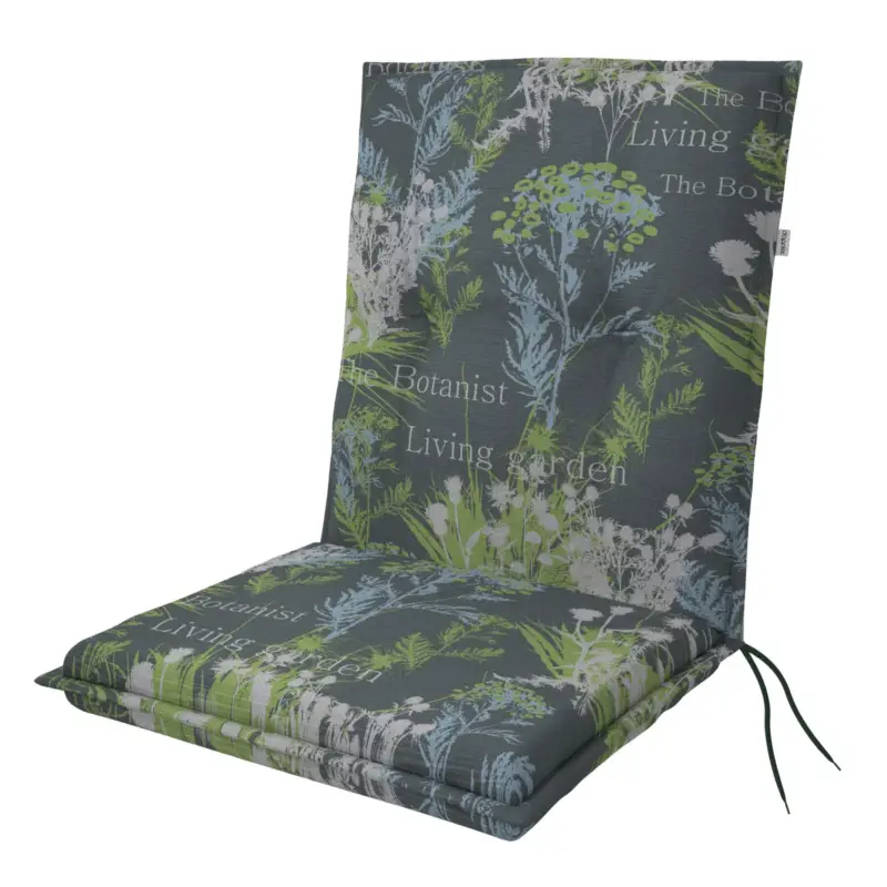 Doppler Niederlehnerauflage '2913', grün-blau-natur, ca. 100 x 48 cm Markenprodukt