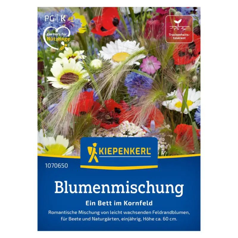 Blumensamen 'Ein Bett im Kornfeld', bunt Echt