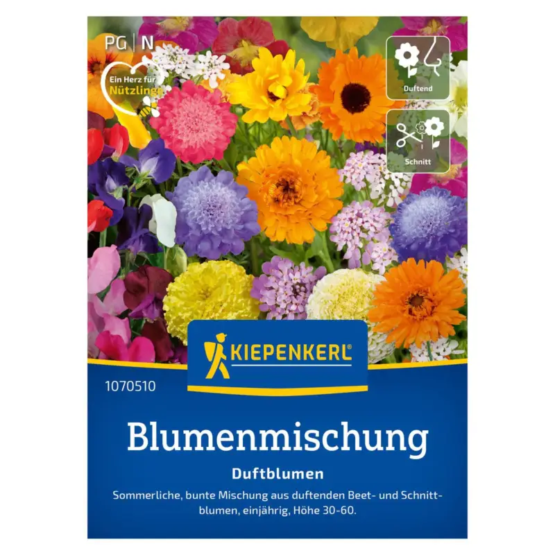 Preis Gesenkt Blumensamen, Duftblumenmix, gelb, rot & orange