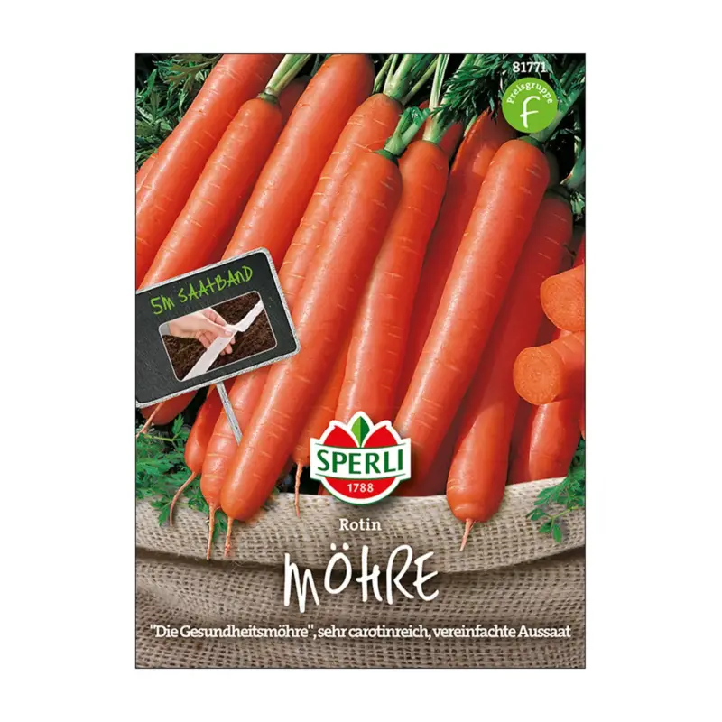 Nur Für Kurze Zeit Gemüsesamen, Möhre 'Rotin'
