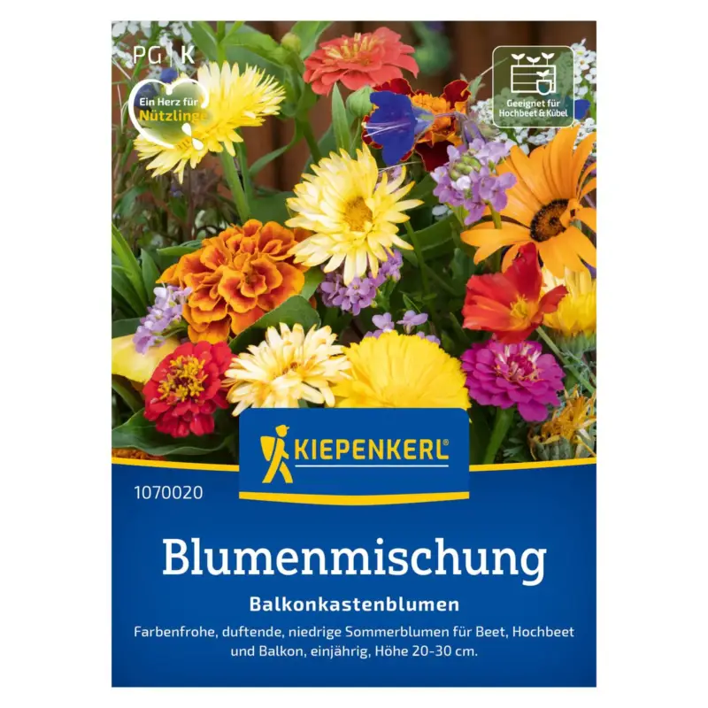 Blumensamen, Balkonkastenblumen-Mischung, bunt Meistverkauft