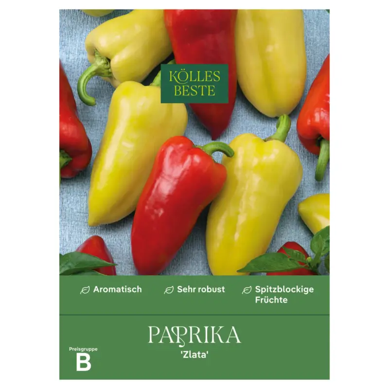 Solange Der Vorrat Reicht Kölles Beste Gemüsesamen, Paprika "Zlata"