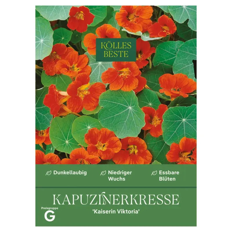 Wochenendangebot Kölles Beste Blumensamen, Kapuzinerkresse 'Kaiserin Viktoria'
