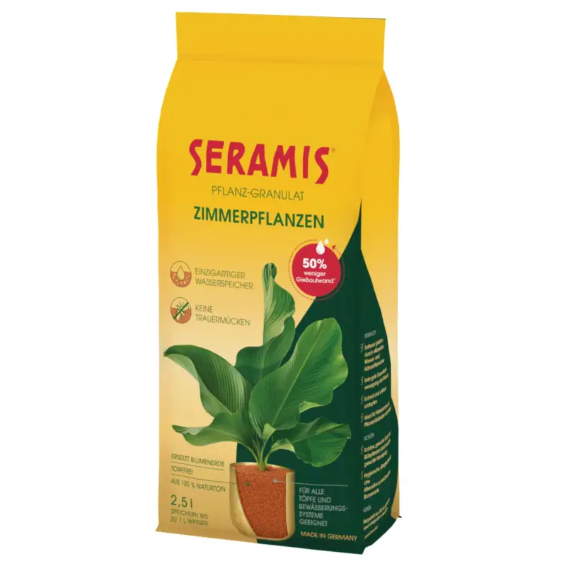 Highlight Seramis Granulat für Zimmerpflanzen, 2,5 Liter