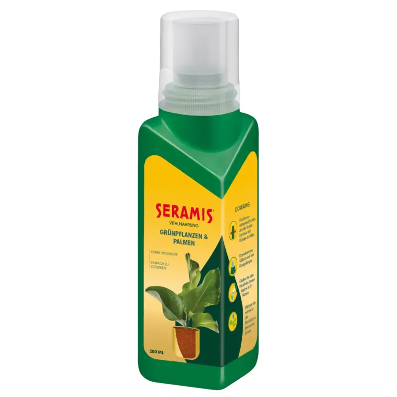 Beliebt Seramis Vitalnahrung für Grünpflanzen & Palmen, 200 ml