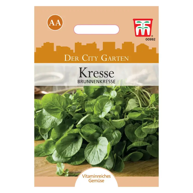 Kresse - Brunnenkresse / grün, Vitamin C haltig, würzig Nur Heute
