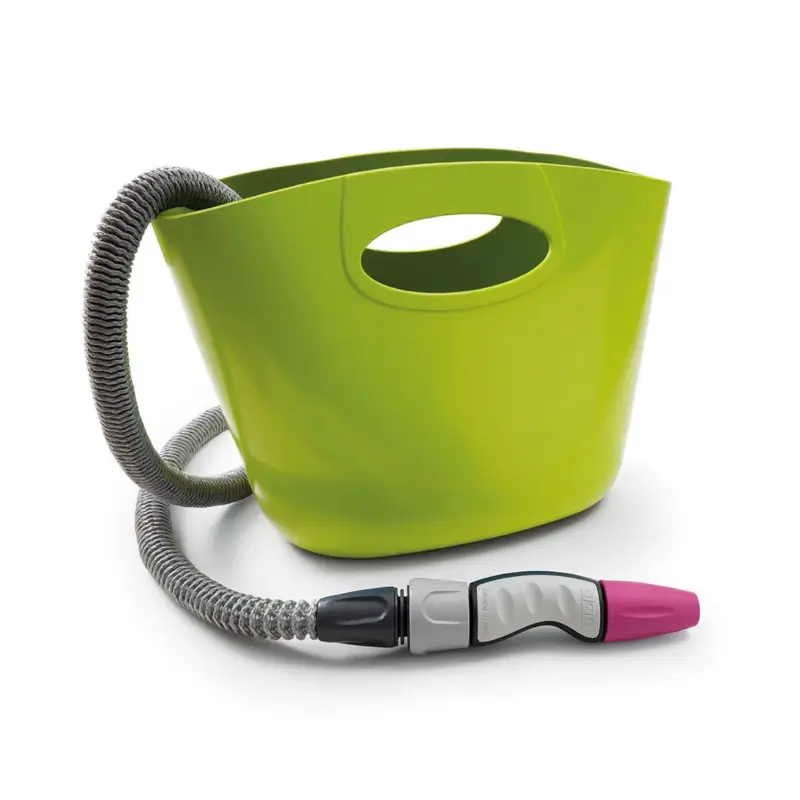 Aquapop mit selbstaufdehnbarem Schlauch, 5-15m, Lime, Kunststoff / Polyester Heißes Angebot
