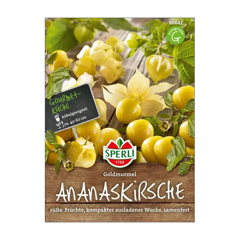 Obstsamen, Ananaskirsche 'Goldmurmel' Preis Gesenkt