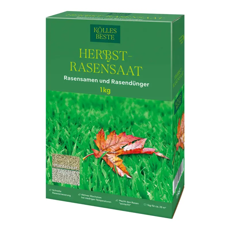 Sichere Zahlung Kölles Beste Herbst - Rasensaat, Rasensamen und -dünger, 1 kg