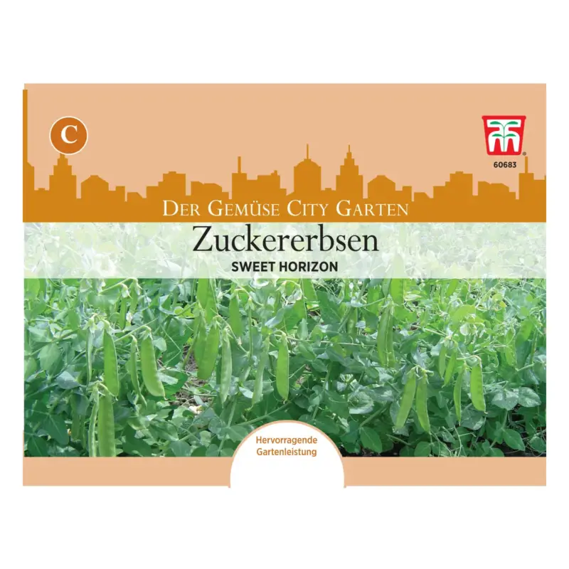 Markenware Zuckererbsen Sweet Horizon / „C“- Samen