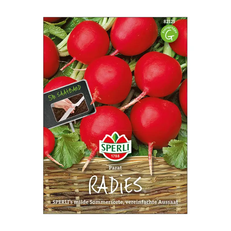 Schneller Versand Gemüsesamen, Radieschen 'Parat'
