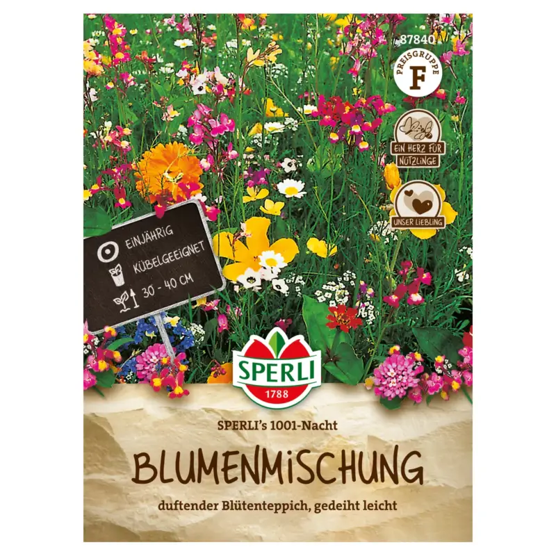 Beliebt Sperli Blumensamen, Blumenmischung, 'Sperli`'s 1001-Nacht'
