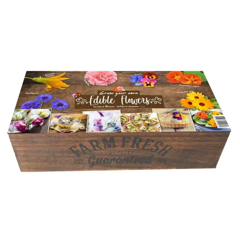 Top-Preis Anzuchtkiste Farm Fresh essbare Blumen, Saatgut, Anzuchterde