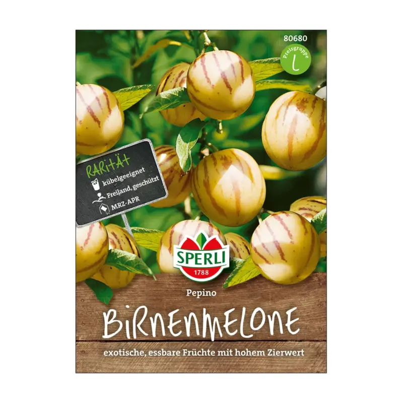 Birnenmelone 'Pepino' Solange Der Vorrat Reicht
