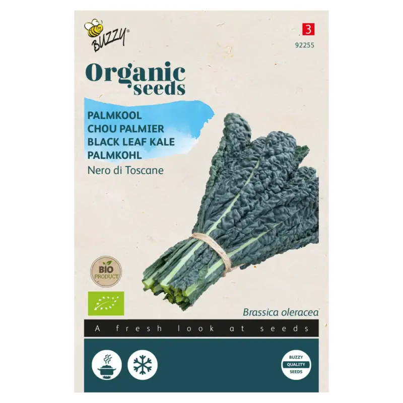 Bio-Saatgut, Palmkohl 'Nero di Toscana', grün Echt