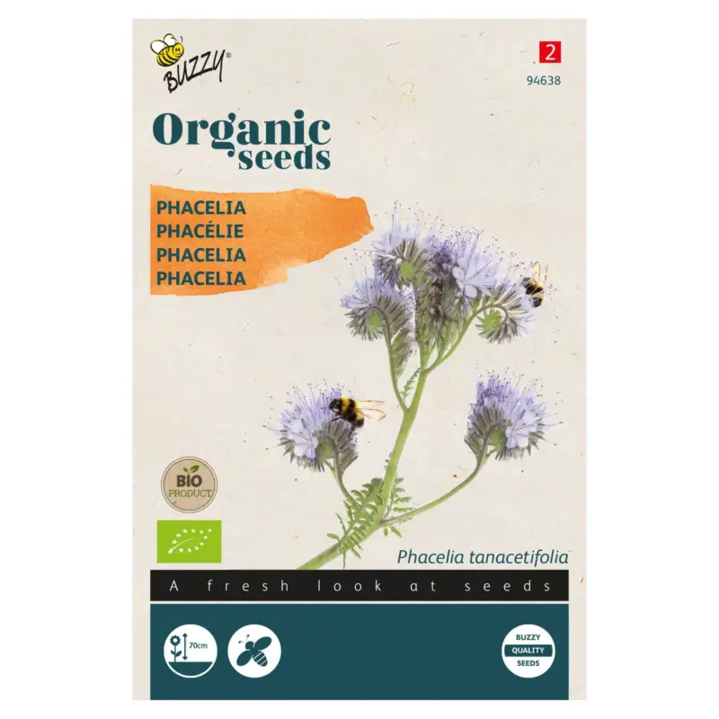 Bio-Saatgut, Phacelia, lila Markenprodukt