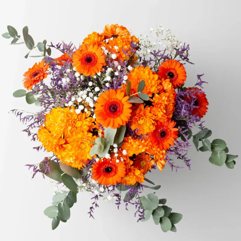 Blumenstrauß 'Rotterdam', handgebunden Meistverkauft
