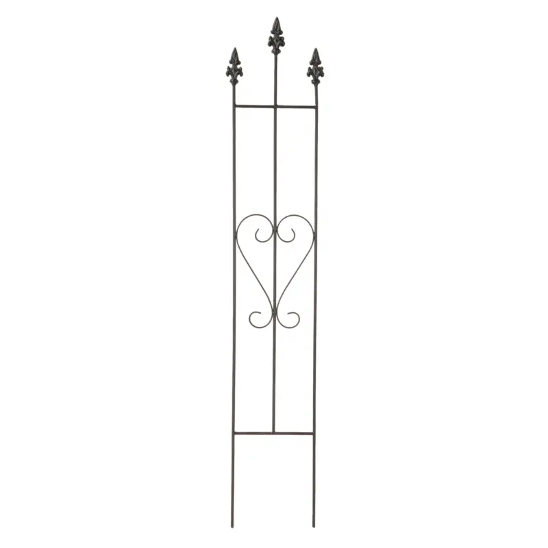 Rankgitter, schwarz, Eisen, Höhe ca. 98 cm Begrenztes Angebot