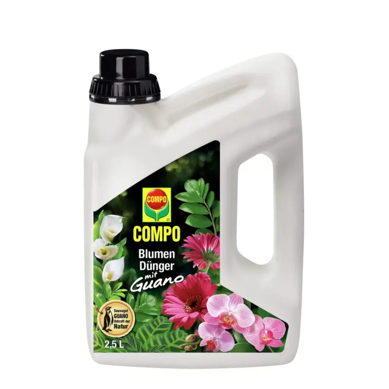Compo Blumendünger mit Guano, 2,5 Liter Direkt Vom Hersteller
