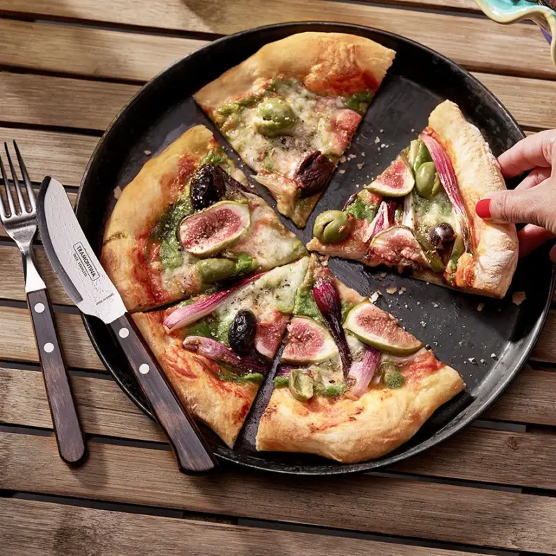 Pizza-Messer, Stahl/Holz Finale Aktion