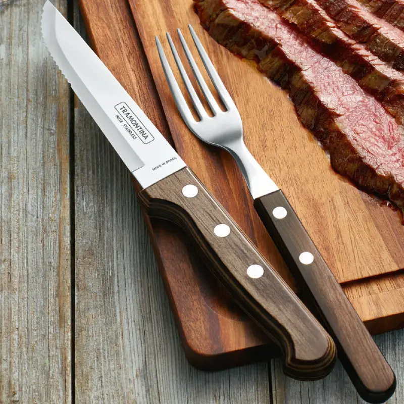 Jetzt Bestellen Steak- & Burgermesser GAUCHO, Stahl/Holz