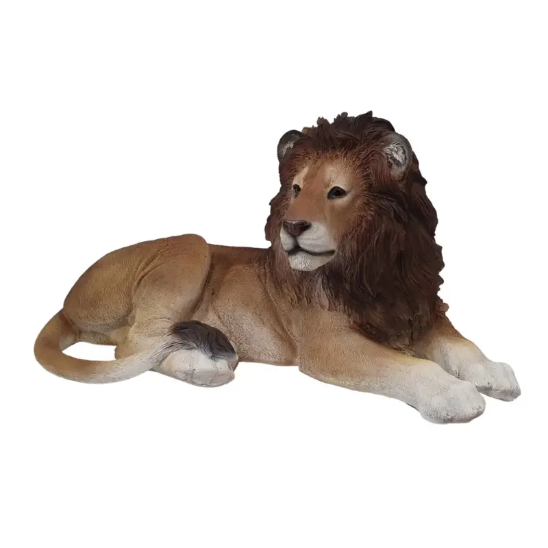 Dekofigur Löwe liegend, H 50 x B 100 x T 50 cm Preisknaller