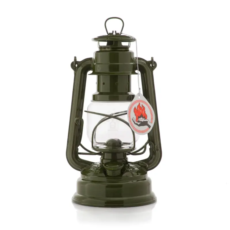 Sturmlaterne 'Baby Special 267', olive, 26,5 x 13,5 x 15 cm Billig