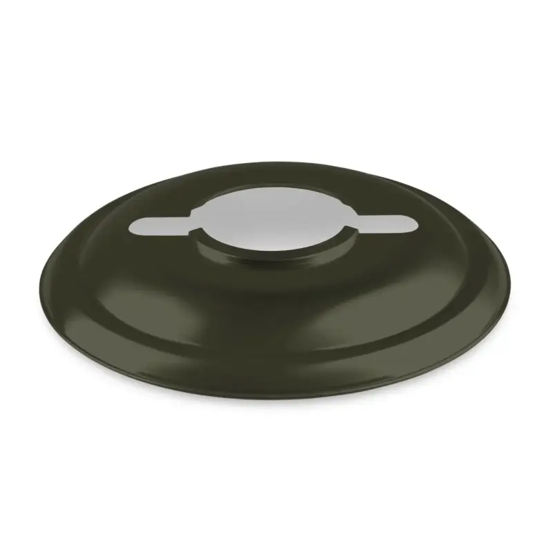 Reflektorschirm für Sturmlaterne, olive, Stahl, 3,5 x 22,5 cm Nur Für Kurze Zeit