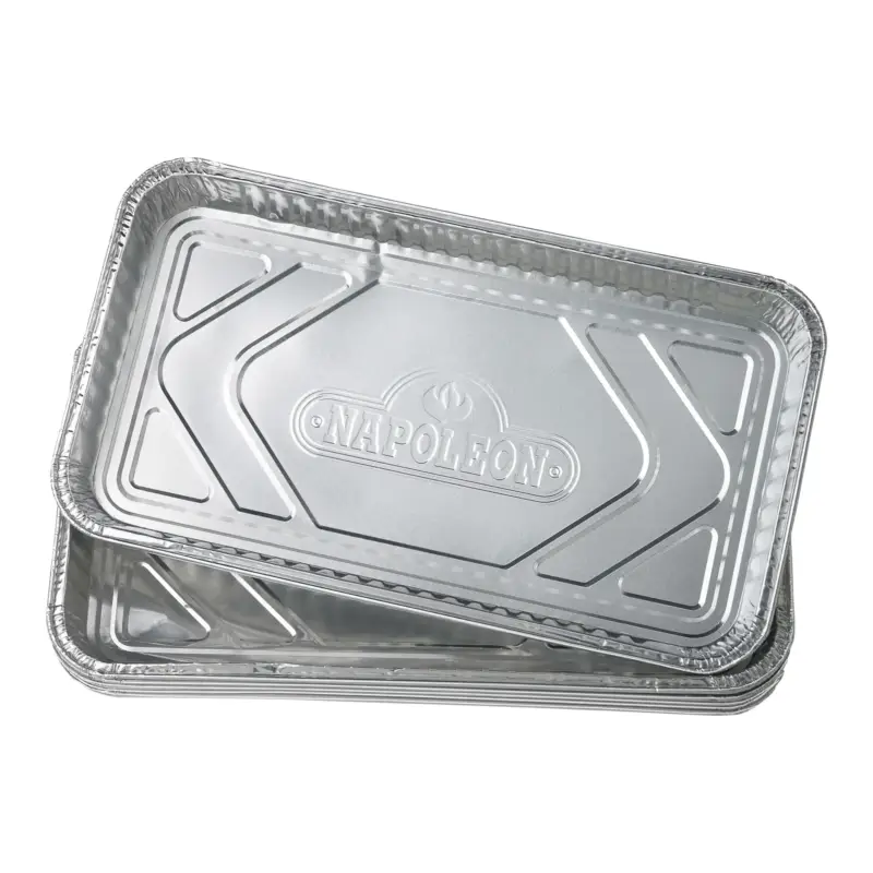 Napoleon Fettauffangschalen Aluminium, 5 Stück á 36x19,7 cm Top-Seller