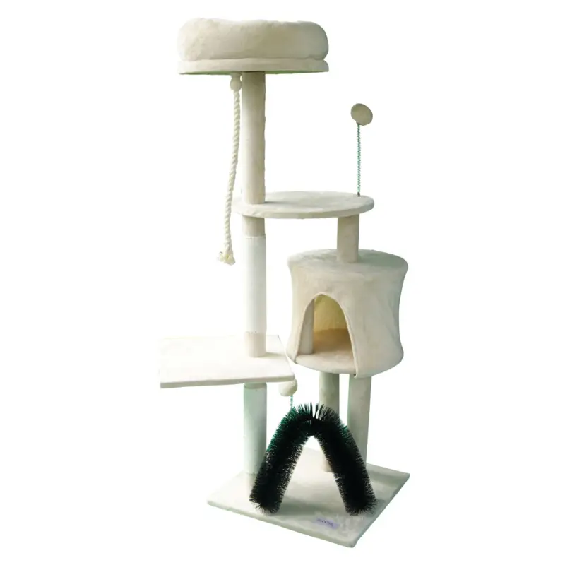 Neuheit Kratzbaum 'Lasai', beige, 117 x 39 x 39 cm
