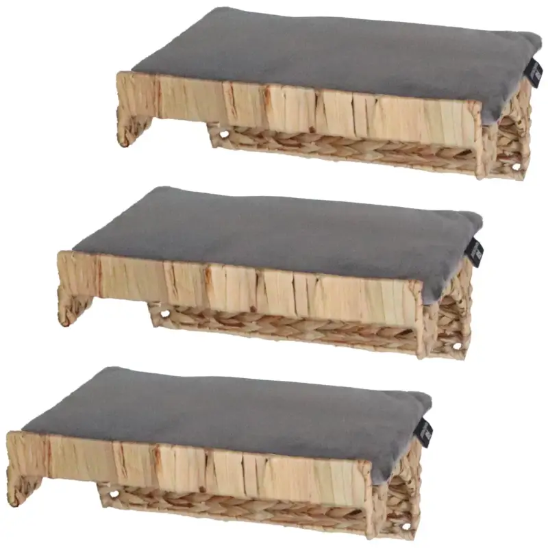 Top-Preis Kletterwand, 3er-Set, grau, 15 x 40 x 25 cm