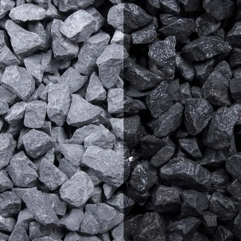Splitt Basalt, anthrazit, 11-16 mm, 10 kg Preisknaller