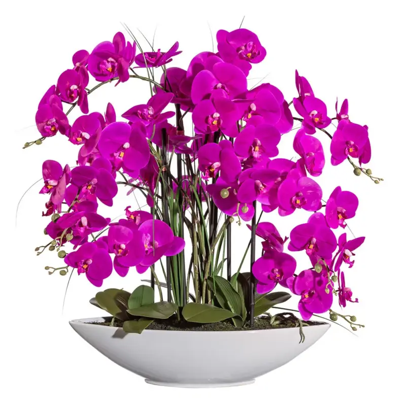 Kunstpflanze Orchidee Phalaenopsis, lila, Höhe ca. 70 cm Billig
