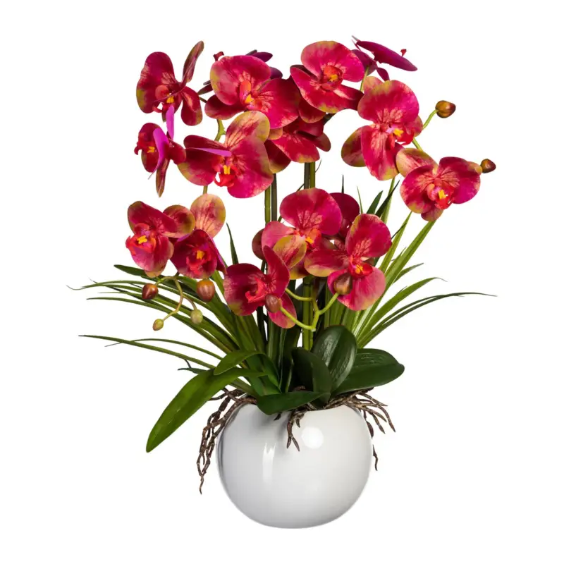 Preisknaller Künstliche Orchidee, Phalaenopsis, pink, Höhe ca. 58 cm