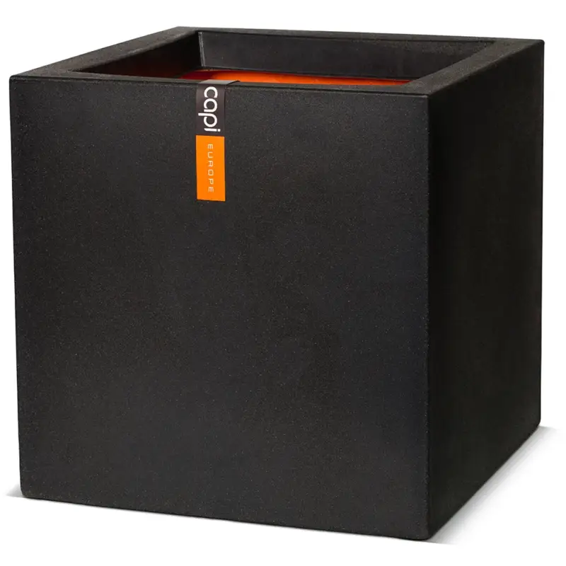 Capi Europe Pflanztrog 'Smooth Quadro II' anthrazit, ca. 30 x 30 x H 30 cm Bestpreis