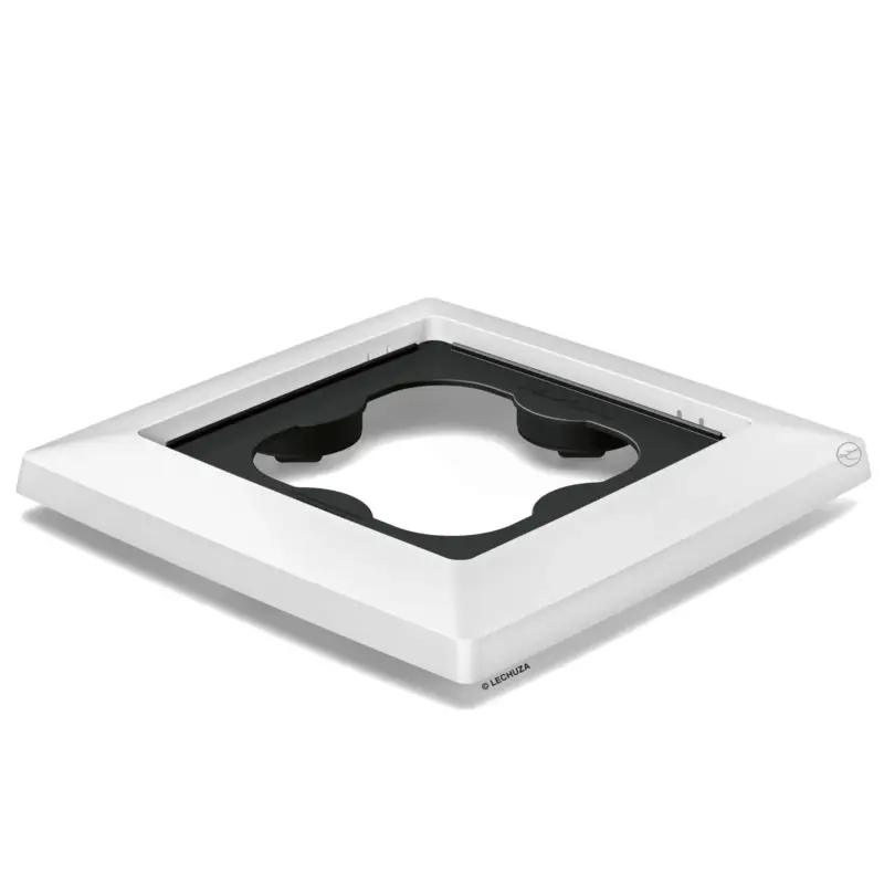 Lechuza Rolluntersatz 'Cubico 30', weiß, ca. 32 x 32 cm Neu
