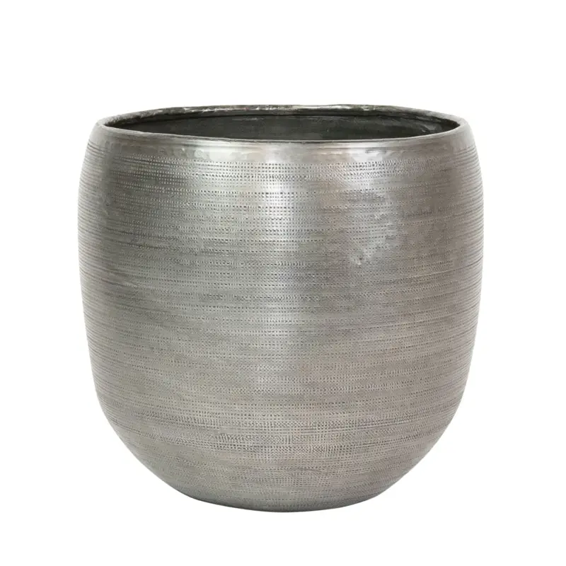 Kölle Pflanzgefäß 'Rowen', silber, ca. Ø 24 x 22 cm Bestseller