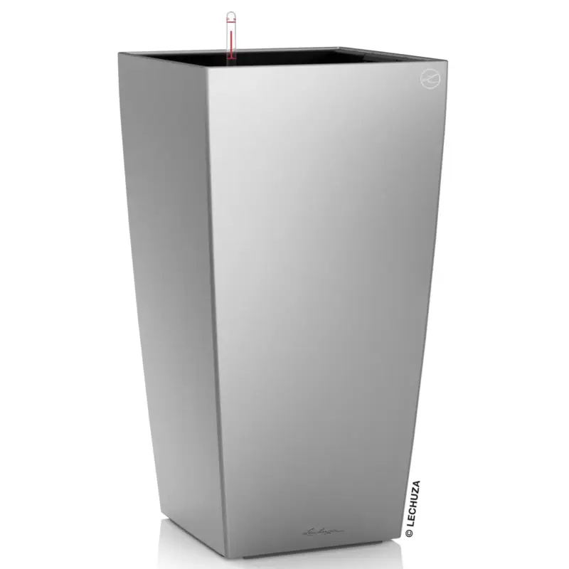 Lechuza 'Cubico 22', silber, ca. 22 x 22 x H 41 cm Direkt Vom Hersteller