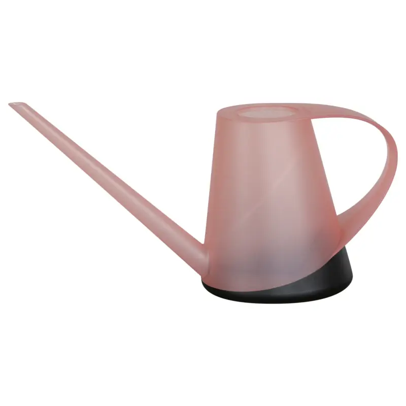 Nur Heute Blumenkanne 'Capri', transparent zartrosa, 1,3 Liter