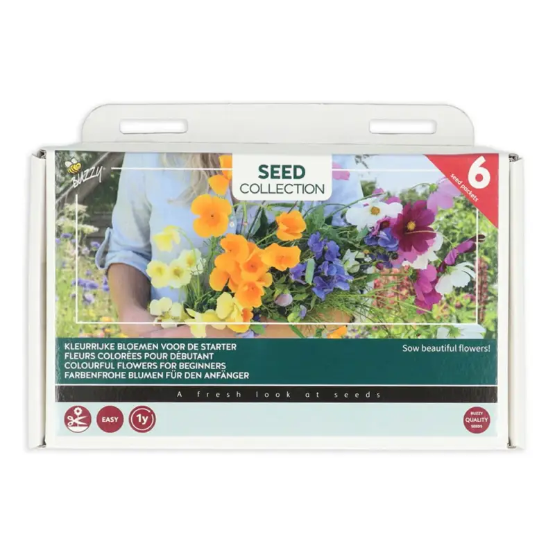 Saatgut 'Bunte Blumen für Anfänger' Neue Kollektion
