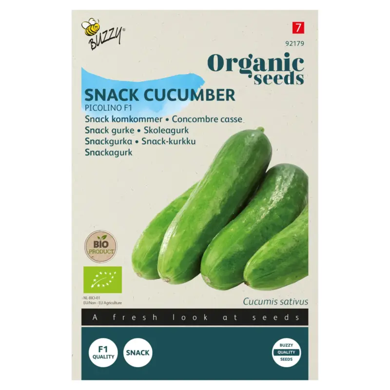 Bio-Saatgut Snackgurke 'Picolino' Versand Am Gleichen Tag
