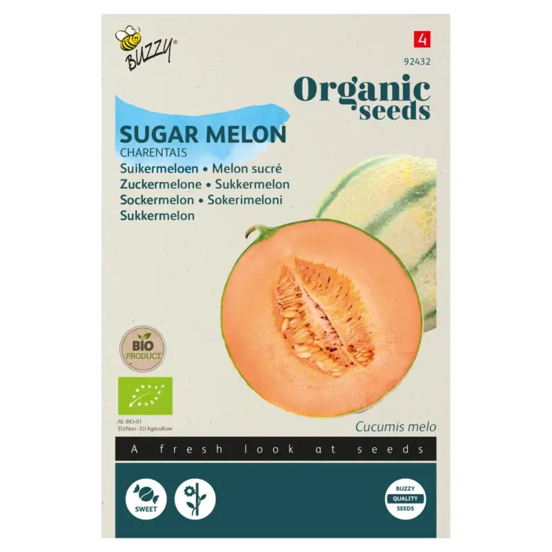 Saisonangebot Bio-Saatgut Zuckermelone 'Charentais'