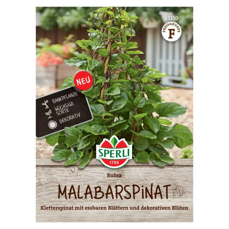 Saatgut Malabarspinat 'Rubra' Direkt Vom Hersteller