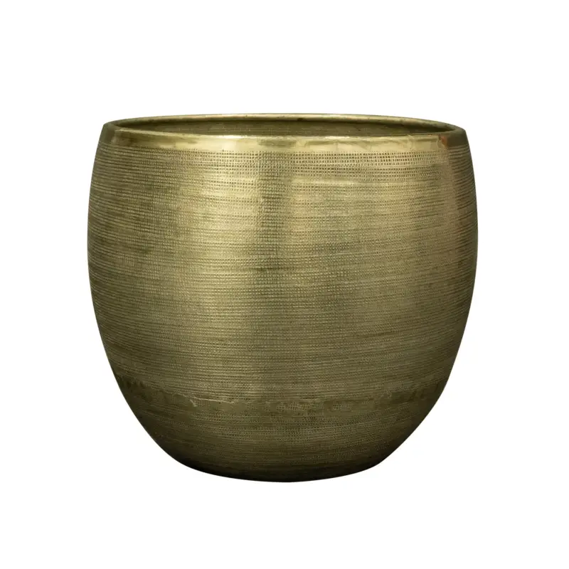 Kölle Pflanzgefäß 'Rowen', grün, ca. Ø 24 x H 22 cm Top-Seller