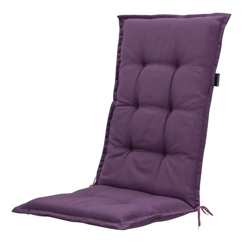 Hochlehnerauflage 'Panama', lila, ca. 50 x 123 cm Markenprodukt