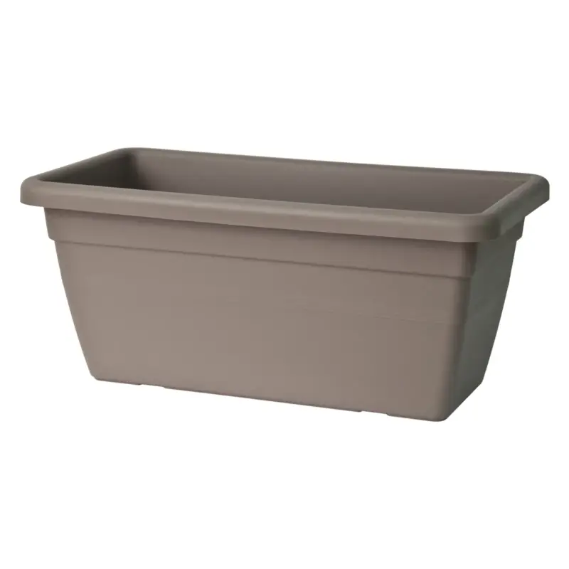 Meistverkauft Euro 3 Plast Pflanzkasten 'Akea', taupe, ca. 50 x 28 x H 22 cm