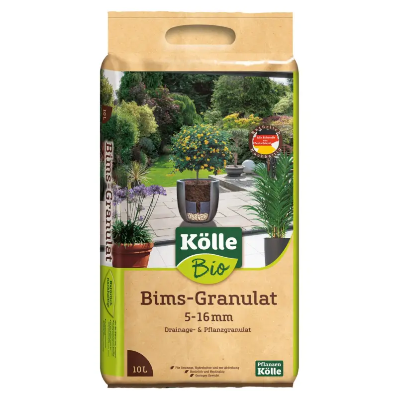 Kölle Bio Bims Granulat, 5-16mm, 10 Liter Finale Aktion